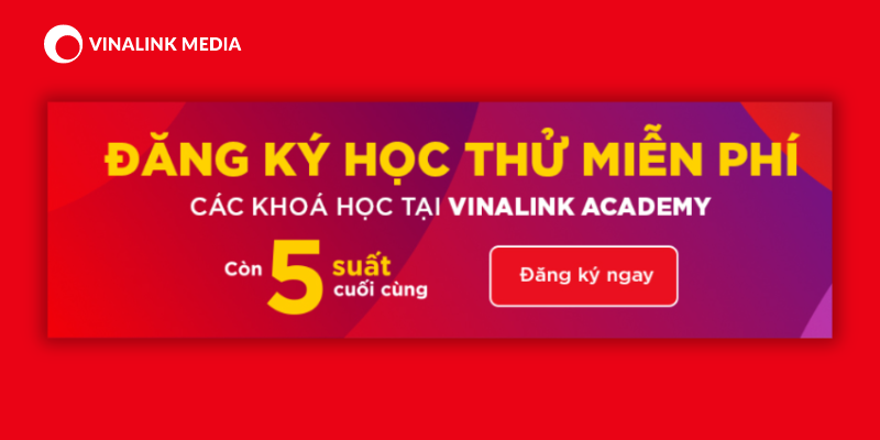 Chi phí khóa học Marketing tại Vinalink